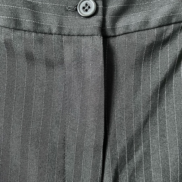Studio 1940 Women's Plus Dress Pants Straight Leg Pinstripe Stretch Career 20WS - Picture 3 of 8